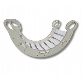 Nihajni stol Montessori MDF BELE barve, velikost L