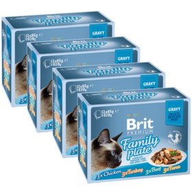 Brit mokra hrana za mačke z mešanimi okusi