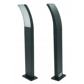 Lampa za vrt ProVero, integriran LED vir, 60 cm, črna