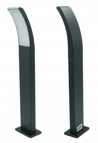 Lampa za vrt ProVero, integriran LED vir, 60 cm, črna