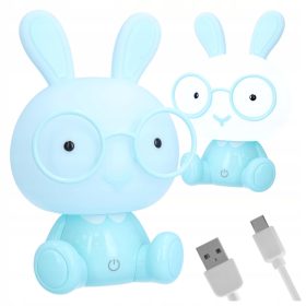 Lučka za otroško nočno svetlobo Cadro, modri odtenki