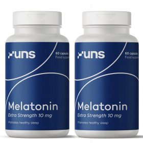   UNS Melatonin Extra Strength 10mg, 60 kapsul za hitrejše zaspanje in globlji spanec