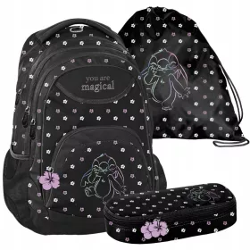   STICH MLADINSKI ŠOLSKI NAHRBTNIK BeUniq Lilo in Stitch disney + 2 drugih izdelkov