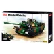 Sluban Model Bricks B0839 Leopard Tank 766 kosov + certifikat 'Super Bricks Constructor'