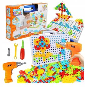   ZAKLOPIČASTA VRTALNA KONSTRUKCIJSKA KOMPLET 3D ZAVOJNICE komplet za ustvarjanje in raziskovanje