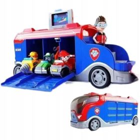   PAW PATROL VELIKI PATROLNI TOVORNJAK + 3 PSI RYDER CARS PARKIRIŠČE
