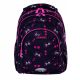 olski nahrbtnik za deklice z motivom mačk Sweet Kits AstraBag, 20 l, črn, odtenki roza