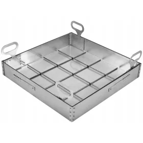   Revizijski jašek iz nerjavečega jekla 500x500x80 mm Sistem zapiranja