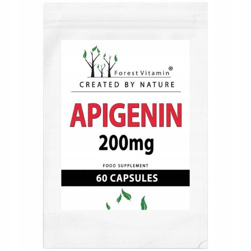 FOREST VITAMIN Apigenin 200mg 60 kapsul – Mojčna podpora za živčni sistem in antioksidant