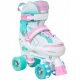 RAVEN Lia Mint nastavljivi rolerji 30-33 LED kolesa
