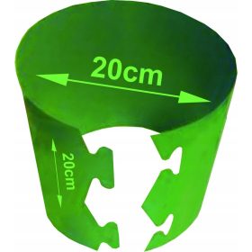 Mini lonček za sajenje 20 cm x 20 cm, iz plastike