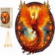 VELIKA LESENA SESTAVKA 300 DELOV FENIX MANDALA V LESENI ŠKATLI