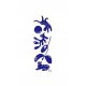 Joy in me FLOW Miselne igre Podloga za jogo Indigo 3 mm