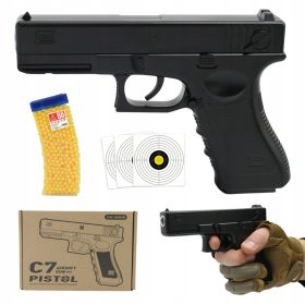 PISTOLET NA KROGLE GLOCK METAL GRATIS 800 KROGLIC