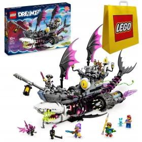   LEGO Mornež 71469 Nočna Sharkship + Velika LEGO vrečka

LEGO Mornež 71469 Nočna Sharkship je izjemno zabaven in ustvarjalen set, ki bo navdušil otroke nad 10 letom starosti. Ta set vsebuje 1389 delov 