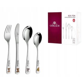 Otroški jedilni pribor GERLACH PYCHOTKI GRAVIRANI