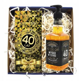 Darilni set za rojstni dan s čokolado in gelom