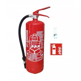 Gasilni aparat GP 6x ABC 6kg + držalo Bus TIR aparat