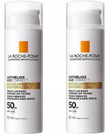 LA ROCHE-POSAY ANTHELIOS AGE CORRECT SPF50 - Vlažilna krema za zaščito pred soncem 50 ml