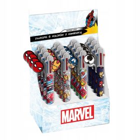 Barvni kemični svinčnik z motivom superjunakov