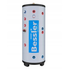   Zalogovnik STV nerjaveče jeklo 200 litrov DVOJNI toplovod 3,5 m²