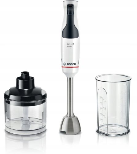  Bosch ErgoMaster ročni mešalnik z močnim 800 W sekljalnikom QuattroBlade