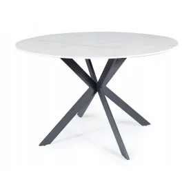 Okrogla miza Signal Tables 120 x 120 x 76 cm črna