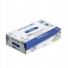 CLEANIC Lan-bombažne vatne palčke za občutljivo kožo