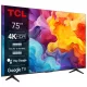  TCL 75V6B 75" 4K UHD LED TV, črn