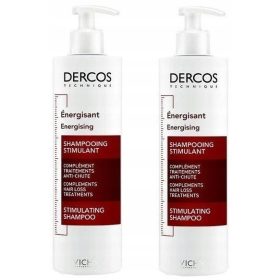   2x VICHY DERCOS Energizirajoč šampon proti izpadanju las 400 ml