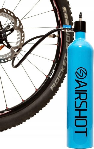 Airshot Zračna Črpalka za Tubeless Kolesa, Modri Odtenki