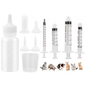    BRIZGE STEKLENIČKA ZA HRANJENJE ZA MUČKE MLADIČKE SET S TAKTI