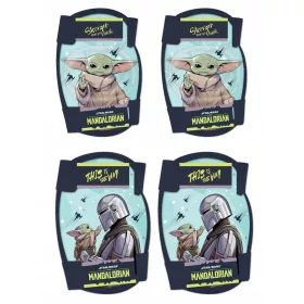   ZAŠČITNIKI ZA KOLENA IN ŠČITNIKI ZA ROLERE, KOLO, SKUTER, STAR WARS MANDALORIAN