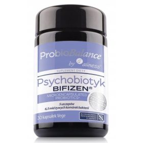   ProbioBALANCE Psychobiotyk BIFIZEN, 6,5 mld bakterijskih celic v 30 kapsulah brez želatine