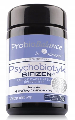ProbioBALANCE Psychobiotyk BIFIZEN, 6,5 mld bakterijskih celic v 30 kapsulah brez želatine