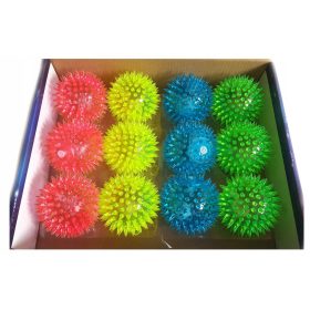 Gumene lučkaste žogice s piščalko TĘCZA - 12 kosov