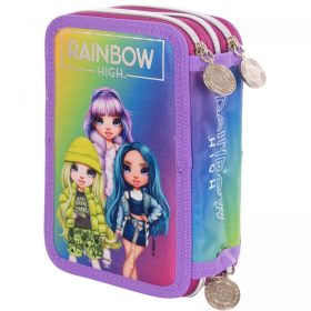 TRIODNA ŠKATLICA ZA BARVICE Z OPREMO RAINBOW HIGH