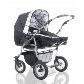 LETKA VOZIČEK ZA DVOJČKE - 54 RAZLIČNIH BARV - VOLANI