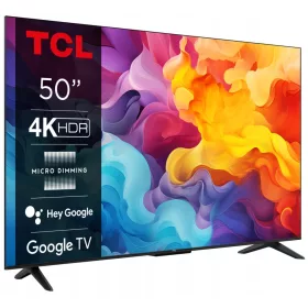    LED TV 50" TCL 50V6B 4K UHD HDR Smart GoogleTV Android WiFi Bluetooth