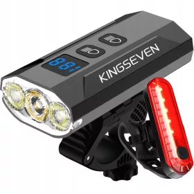Močna LED svetilka za kolo KingSeven M1-1200 s 1200lm