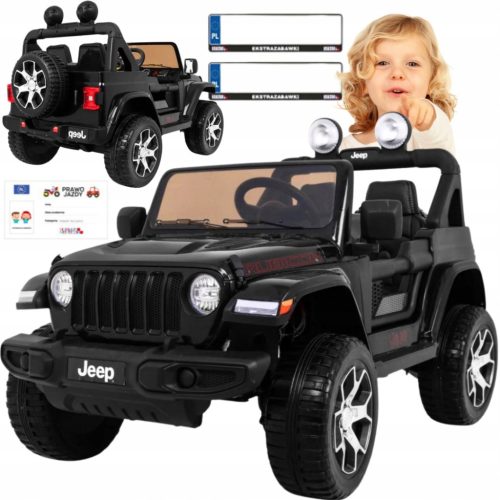 Optimized name: Avto na akumulator Jeep Wrangler Rubicon Black za otroke

Optimized description: Avto na akumulator Jeep Wrangler Rubicon Black je popolno darilo za otroke, ki obožujejo vožnjo in razi