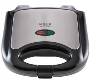  Adler AD 3015 pekač sendvičev 750 W protilepkasti termostat