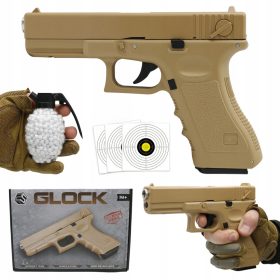   PISTOLET NA KROGLE REPLIKA IMITACIJA GLOCK 17 ASG + 800 KROGL BREZPLAČNO