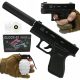 Optimized Name: Realistični plastični pištola Glock ASG 6mm z dušilcem in 800 kroglicami

Optimized Description: Realistični plastični pištola Glock ASG 6mm je popolna replika kovinskega pištole GLOCK