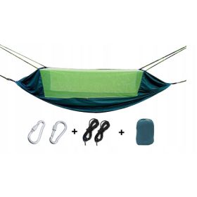   Energijska viseča mreža brez palice, zelene barve, nosilnost 200 kg, dimenzije 270 x 140 cm