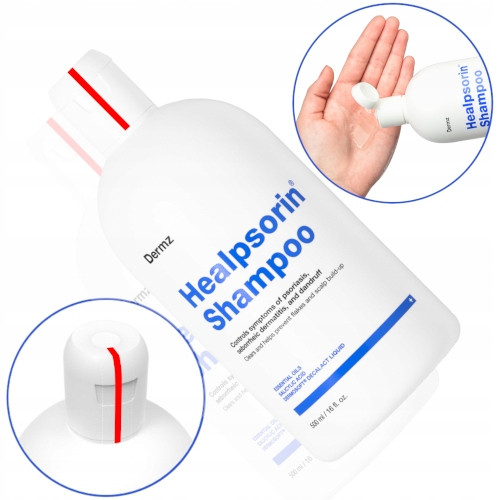 Healpsorin™ Šampon za Luskavico in Seboroični Dermatitis - Učinkovito Odpravljanje Težav s Scalpom