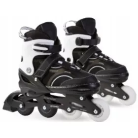 Nastavljivi rolerji Spokey 38-41 Skate Black and White