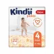 Kindii Vpojne plenice maxi velikost 4 (9-15 kg) 22 kosov