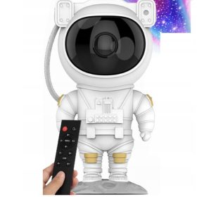   Astronavtski LED projektor z nočno nebo, zvezdnim vzorcem, časovnikom in daljinskim upravljalnikom