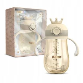 Neno Mio 2 Steklenička za otroke s slamico 280ml 12m+